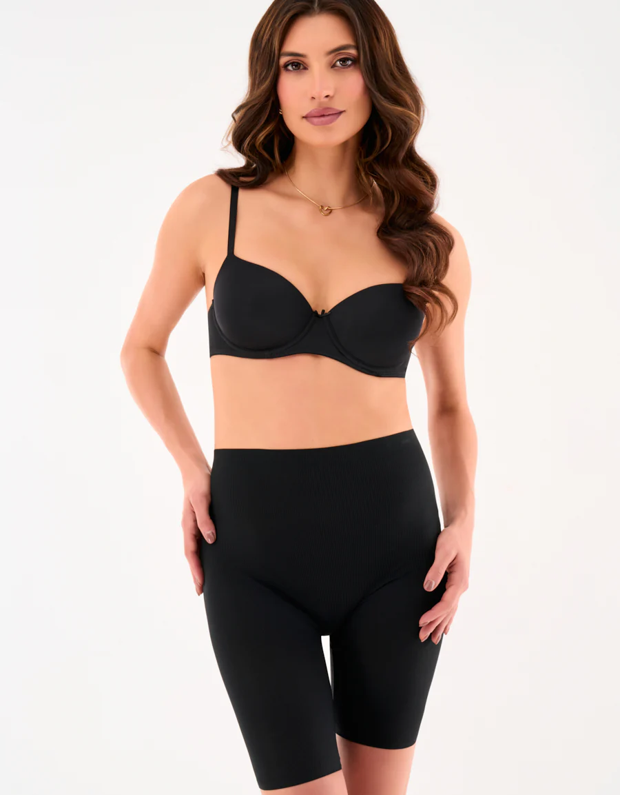 Microfiber Rib Long Leg Panty - Image 3